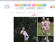 Tablet Screenshot of madisonmoman.com